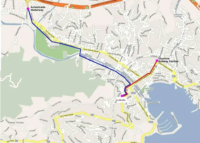 Semesterbostad La Merella Rapallo